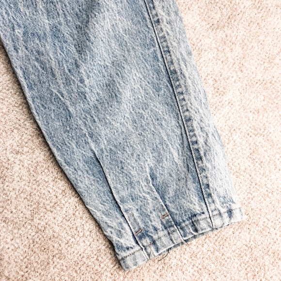 VINTAGE 1990s High Rise Wedgie Fit Mom Jeans Straight 27 - Picture 6 of 12